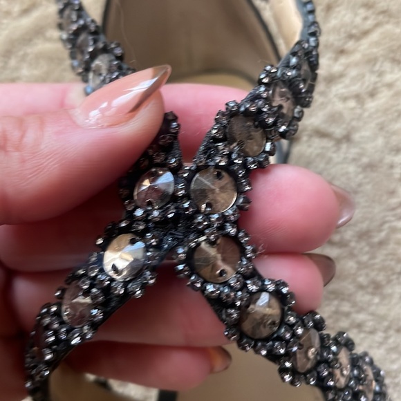 Black sparkle heels - Picture 4 of 6